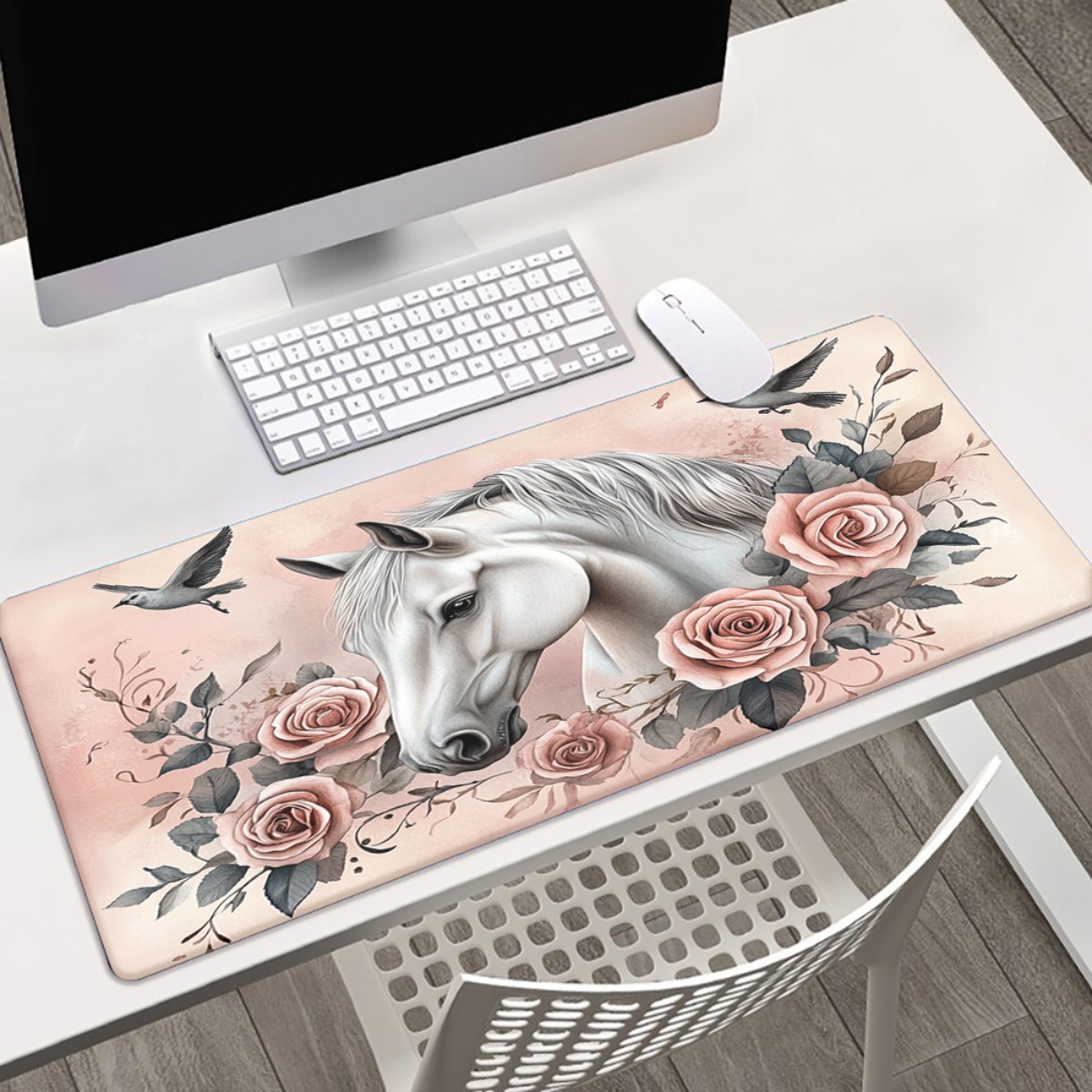 Gaming Accessories Brands - Брендовый коврик для мыши White Horse