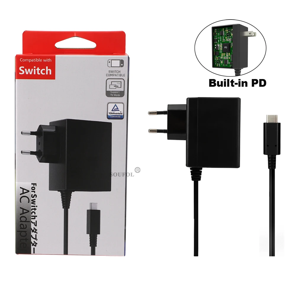 Gaming Accessories Wall - Зарядное устройство переменного тока для NS