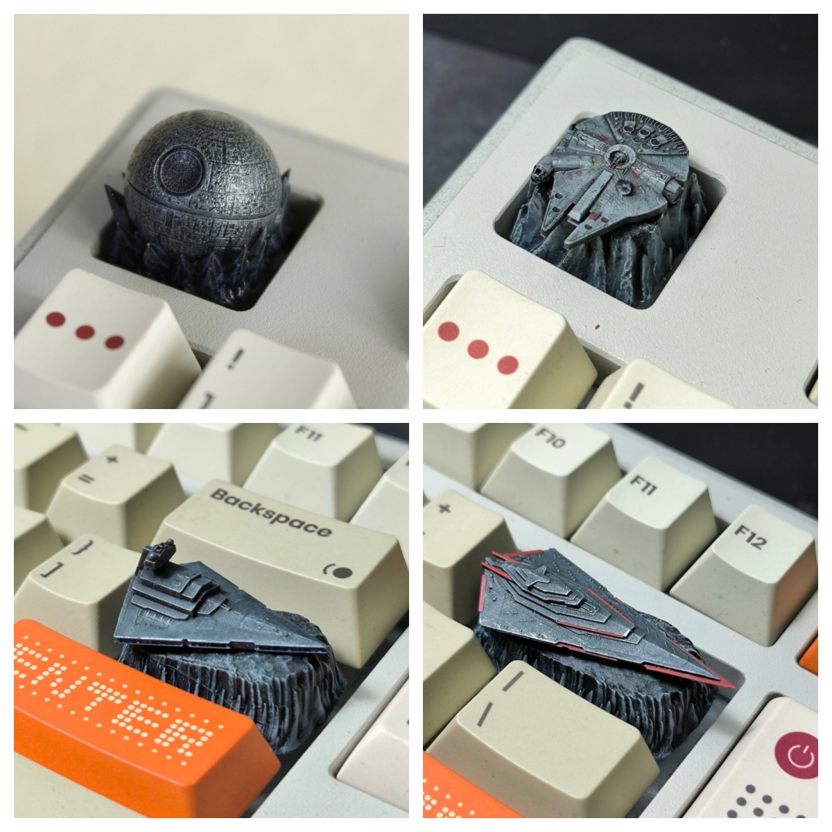 Gaming Accessories To Gift - Коллекционная 3D-печатная кастомная кейкап-накладка HCY Death