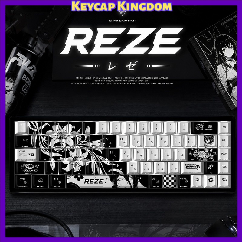 Gaming Accessories To Gift - НОВЫЕ кейкапы Reze 5.0 в стиле
