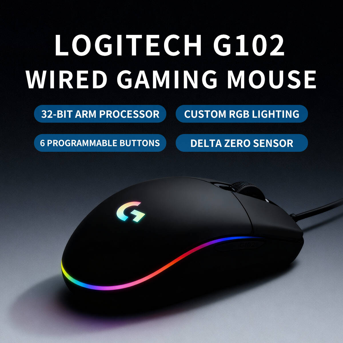 Оригинальная мышь Logitech G20 – обзор и цена Logitech Mouse G203