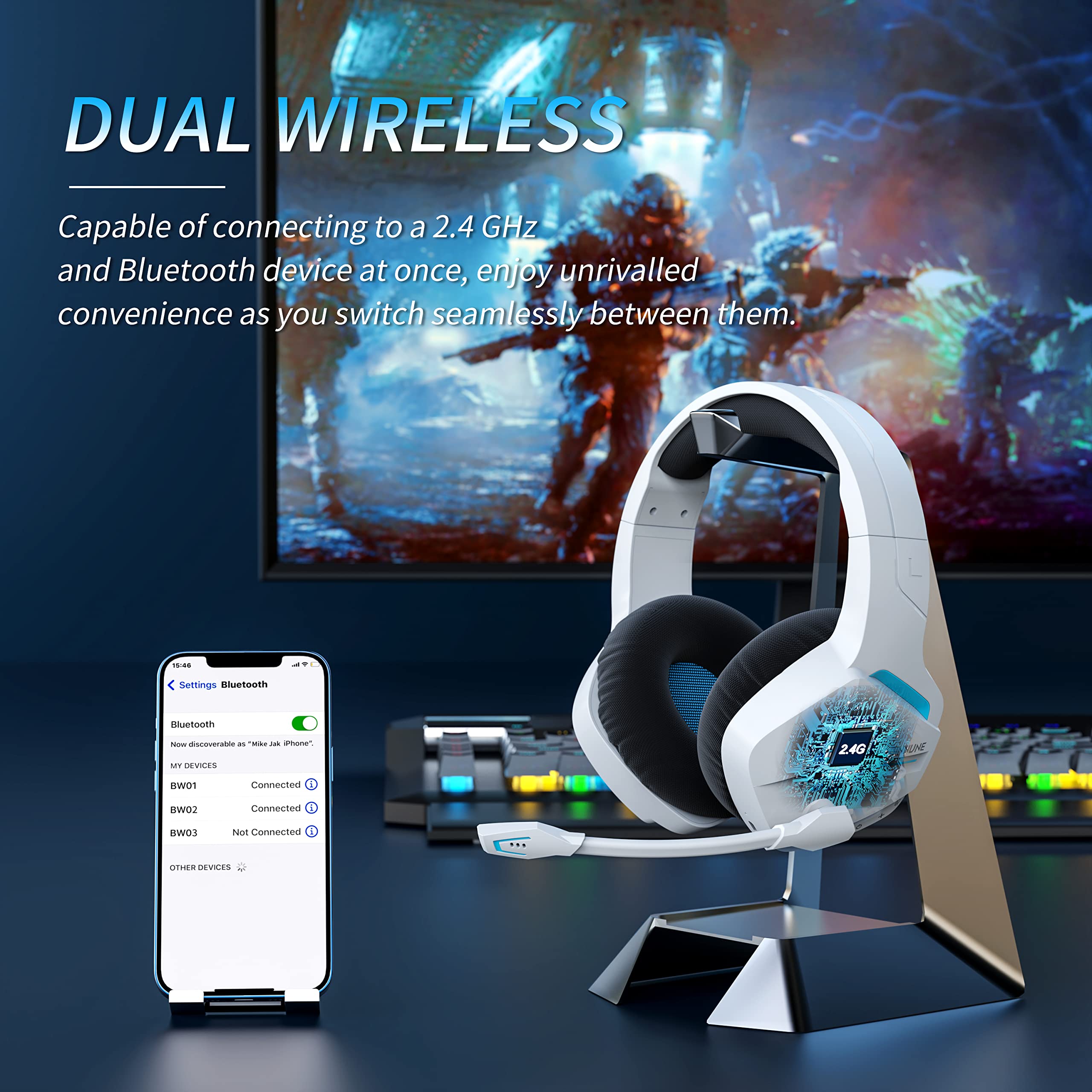 BINNUNE BW01 игровая гарнитура – обзор и цена Venom Gaming Accessories